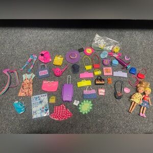 50 piece / Vintage Assortment of Barbie & Doll accessories